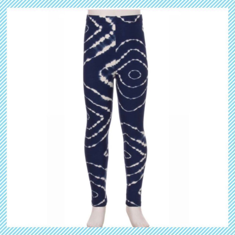 🎉HP🎉 NWT, Girls blue and white leggings